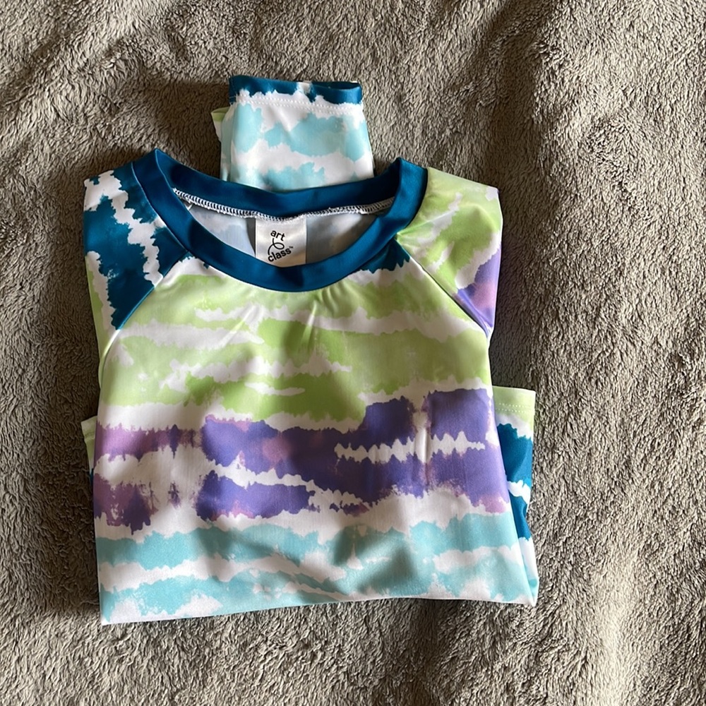 Swim crop top